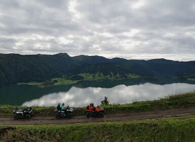 Sete Cidades: tour de medio día en quad en cuatrimoto