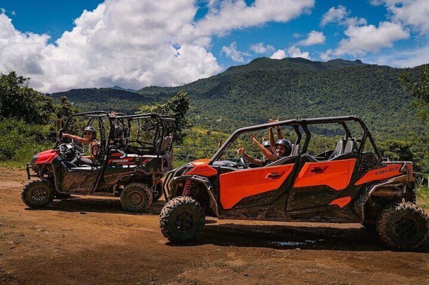 El Yunque Rainforest UTV Ride and Adventure for 3 OR 4 PERSON