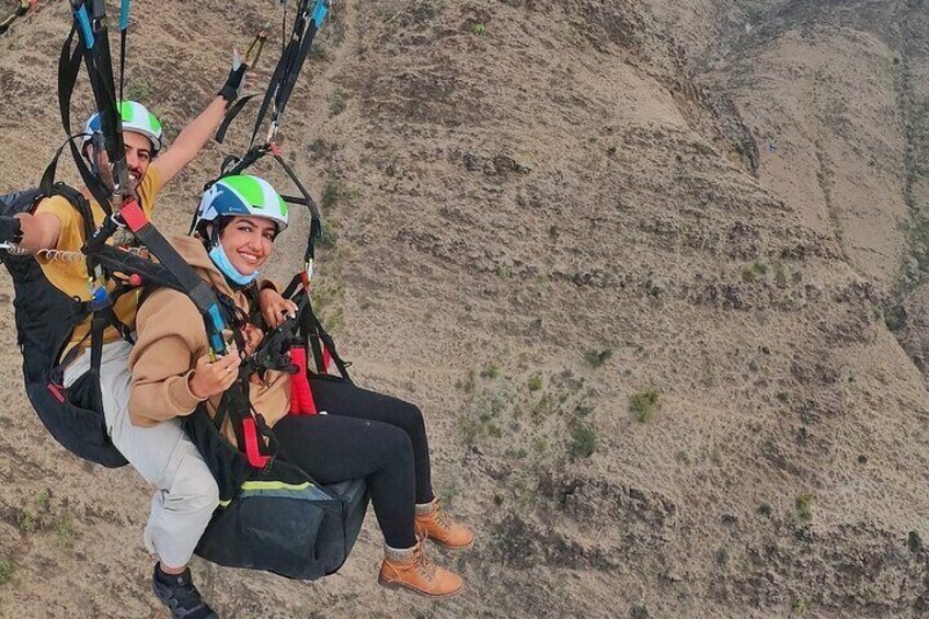 Paragliding Activity in Saudi Arabia