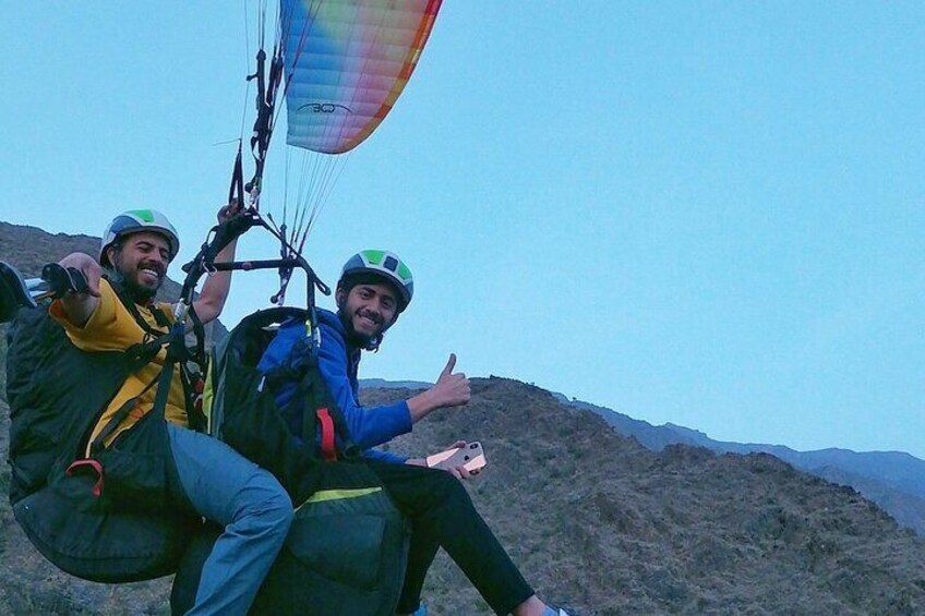 Paragliding Activity in Saudi Arabia