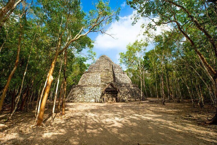 Half a Day Tour to Coba Ruins with Cenote and Mayan Village