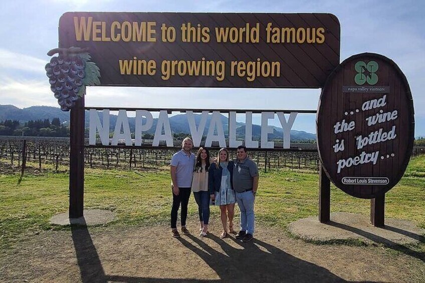 Napa Valley Winery Open Air Tour