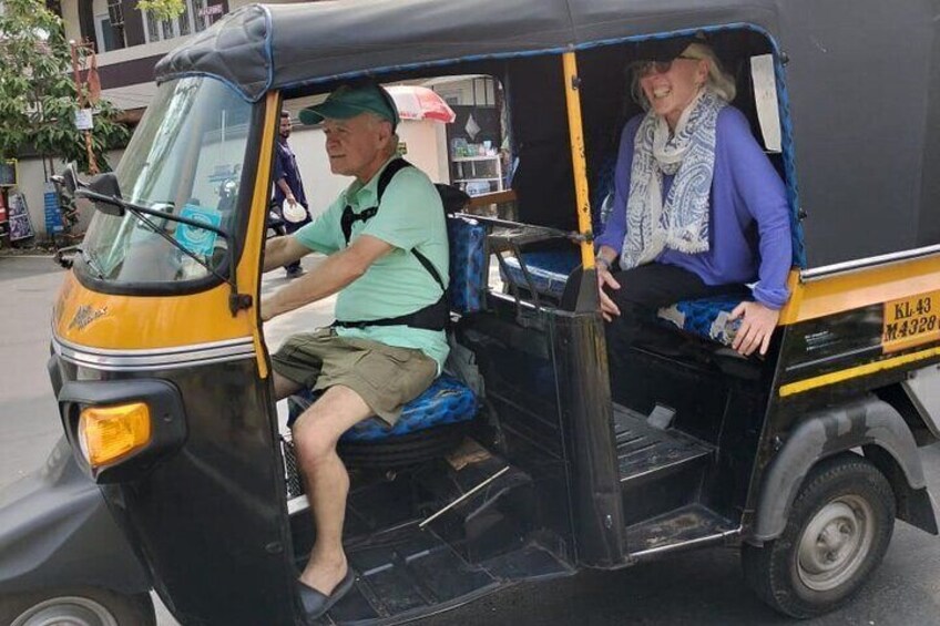 Kochi Sightseeing Tuk-Tuk Tour With Pickup From Cruise Ships