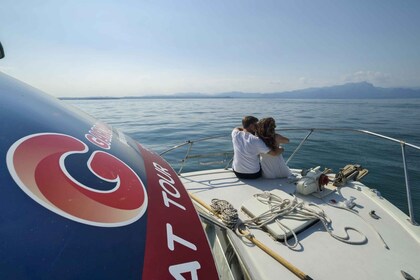 Depuis Peschiera : Croisière sur la côte sud du lac de Garde jusqu'à Sirmio...