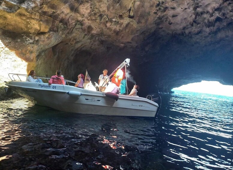 Picture 12 for Activity Polignano a Mare: Boat Cave Tour with Aperitif