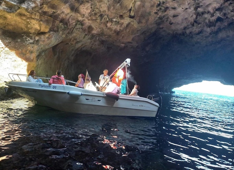 Picture 12 for Activity Polignano a Mare: Boat Cave Tour with Aperitif