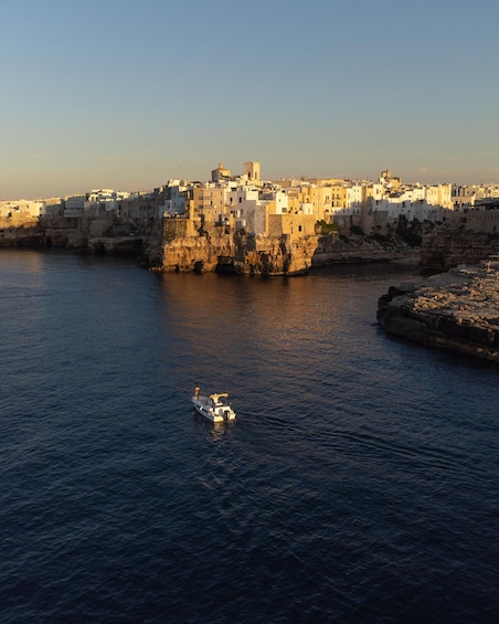 Picture 15 for Activity Polignano a Mare: Boat Cave Tour with Aperitif