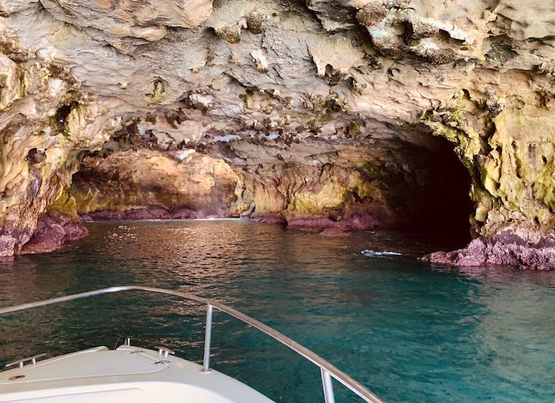 Picture 5 for Activity Polignano a Mare: Boat Cave Tour with Aperitif