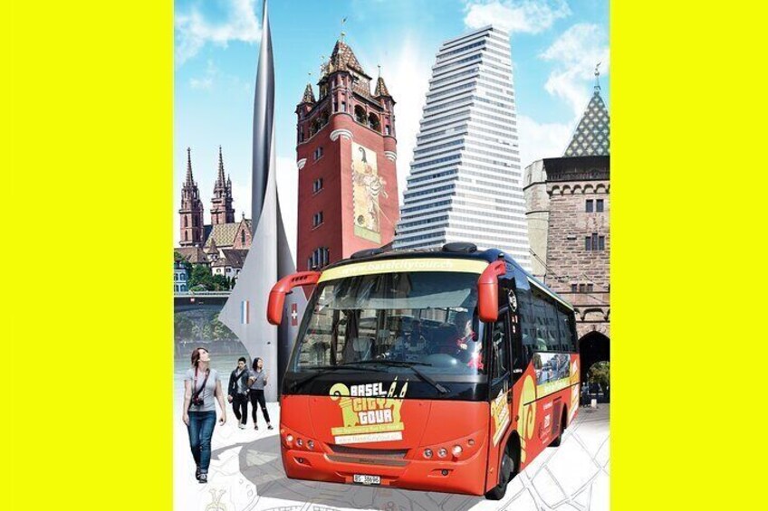 Basel City Sightseeing Bus Tour