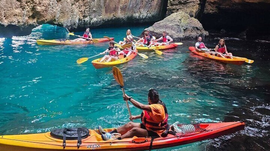 Kayak route from Moraira to Poble Nou de Benitachell