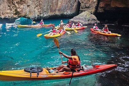 Kayak route from Moraira to Poble Nou de Benitachell