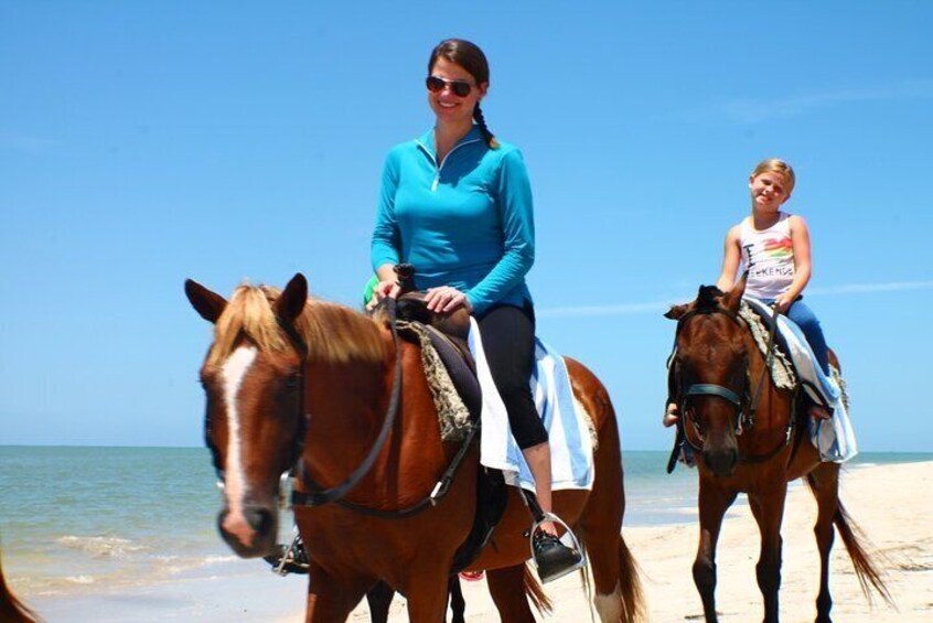 Horseback Ride and Bamboo Rafting with Blue Hole Tour 