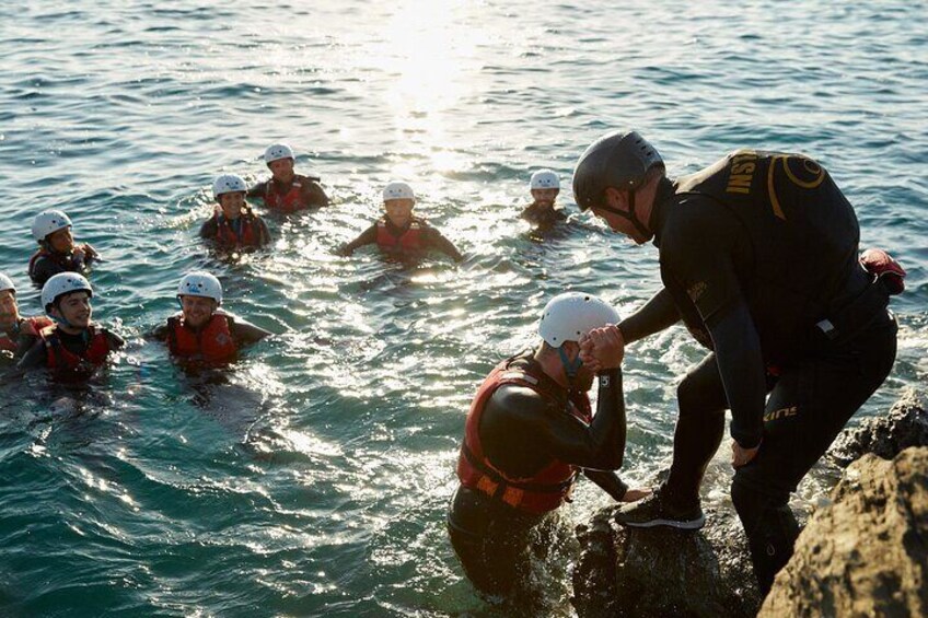 Private Family Coasteering Experience in Newquay 