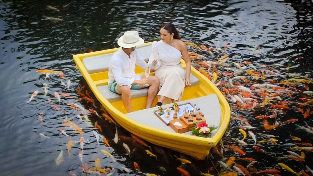 Picture 1 for Activity Ubud: Private Romantic Photo Cruise with Food and Drinks