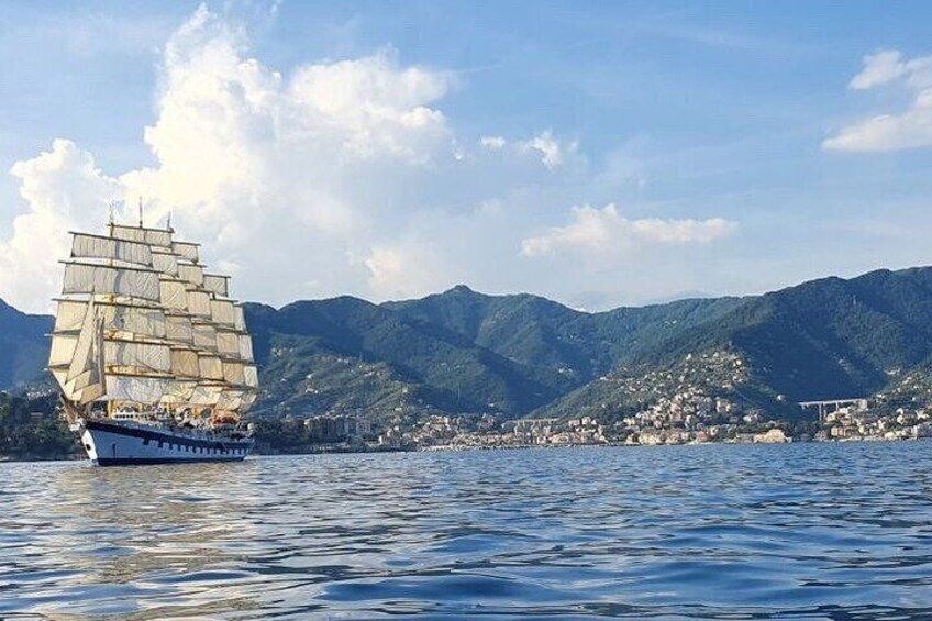 Santa Margherita and Amerigo Vespucci Navy Ship