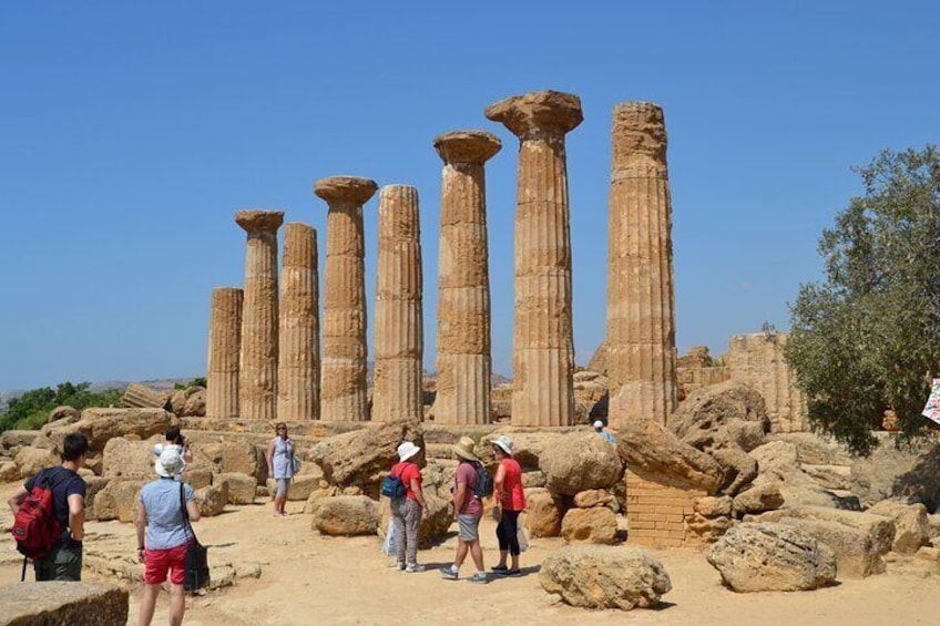 Guided tour to the Valley of the Temples of Agrigento from Cefalù