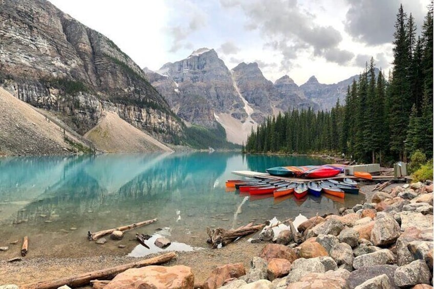 Lake Louise & Moraine, Johnston Canyon from Calgary/Canmore/Banff