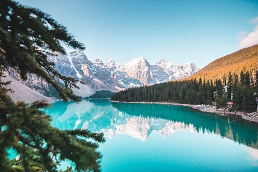 Lake Louise & Moraine, Johnston Canyon from Calgary/Canmore/Banff