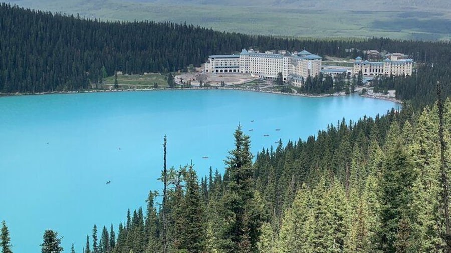 Lake Louise & Moraine, Johnston Canyon from Calgary/Canmore/Banff