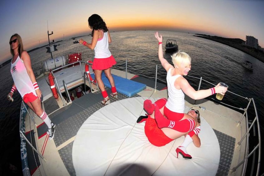 Picture 6 for Activity Ibiza: 2.5-Hour Private Sunset Boat Cruise for Large Groups