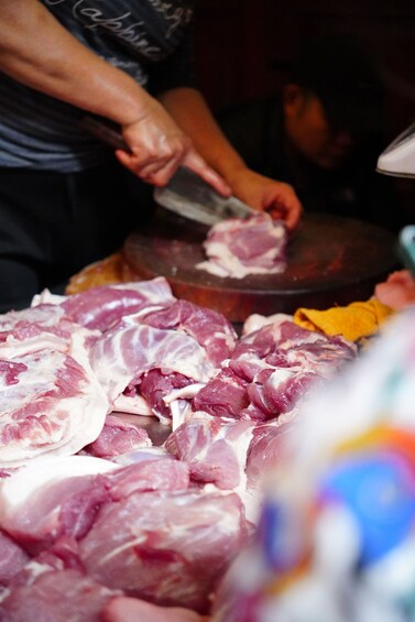 Vietnam : Hanoi Market Tour and Vietnamese Traditional Dish Cooking Class