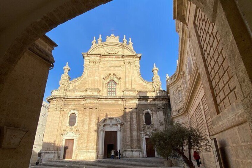 Church Basilica Cathedral and Sanctuary “ Maria SS. Della Madia”