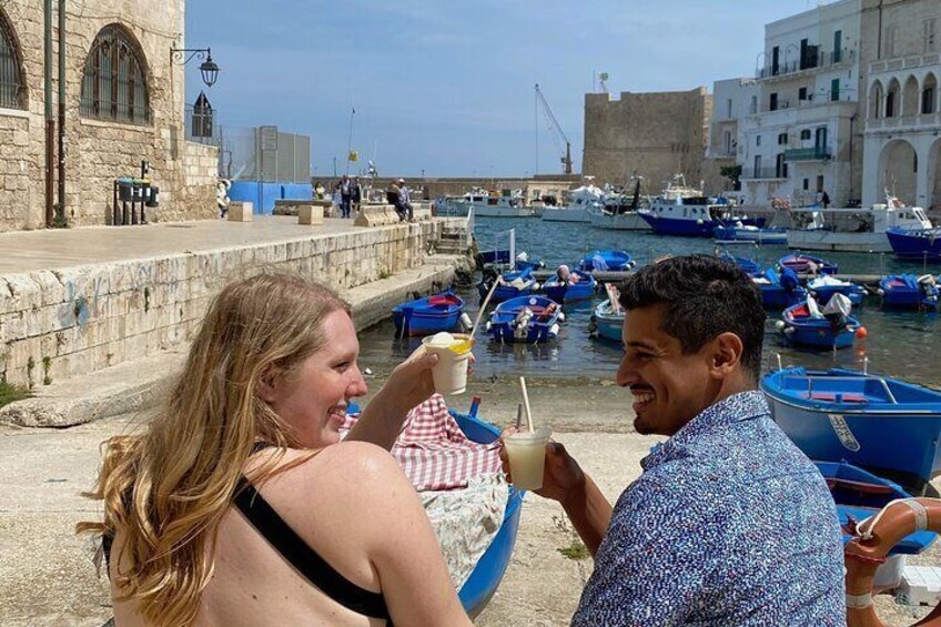 Ice cream and Granita taste at Porto Antico