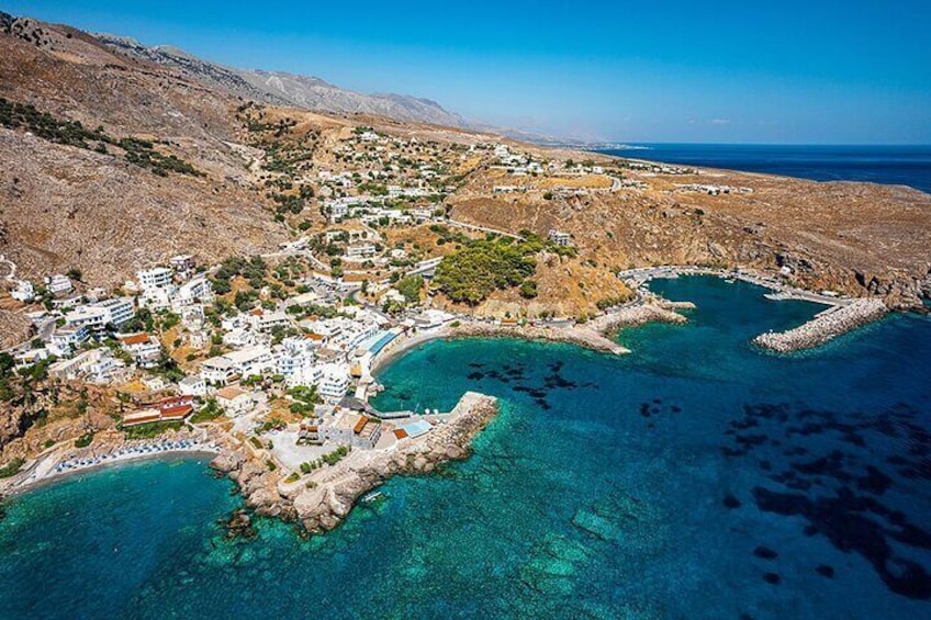 Loutro and Sweet Water Beach from Sfakia