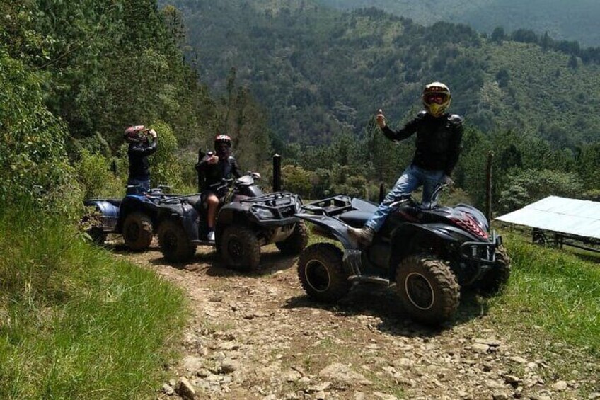 1 Hour quad bike Adventure Tour in Medellin