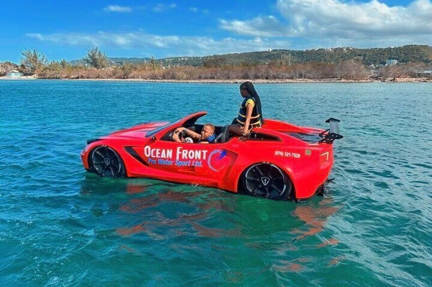 Private Jet Car & Jet Ski Water Sports Adventure in Montego Bay