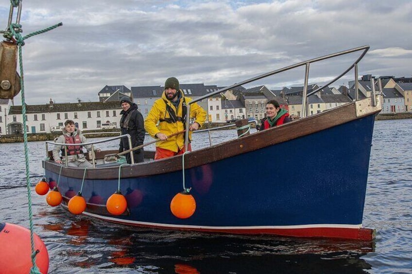 Galway Bay boat cruise with local skipper. Galway city. 1 hour.