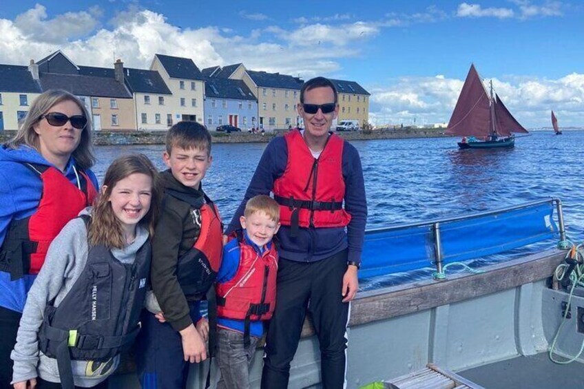 Galway Bay boat cruise with local skipper. Galway city. 1 hour.