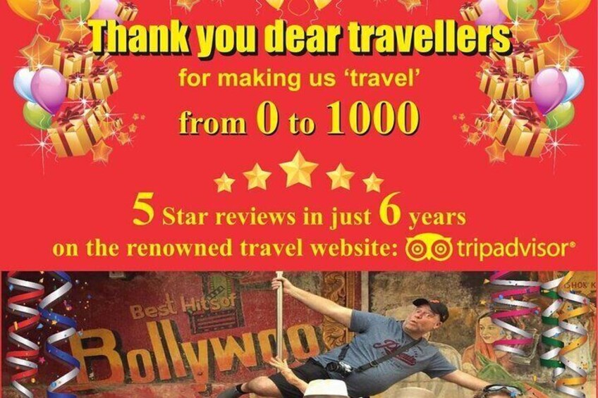 The Best Bollywood Tour - HIGH on FUN.