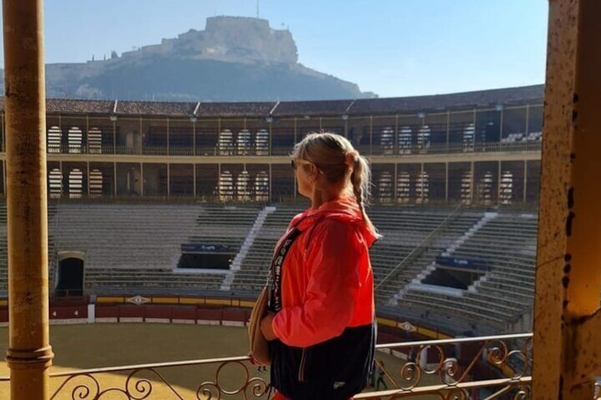 Private Tour to Plaza de Toros and Santa Bárbara Castle