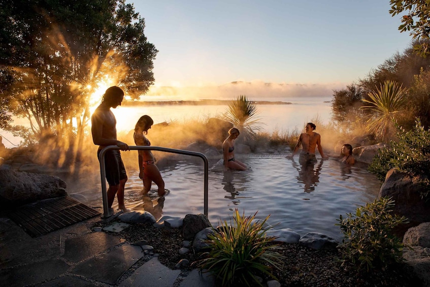 Picture 3 for Activity Rotorua Lake: Deluxe Lake Spa Geothermal Hot Spring Bathing