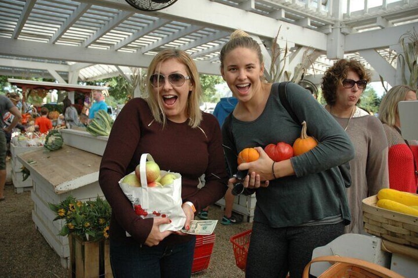 Stop at a farm stand for fresh Fruits Pies Veggies & Jams!