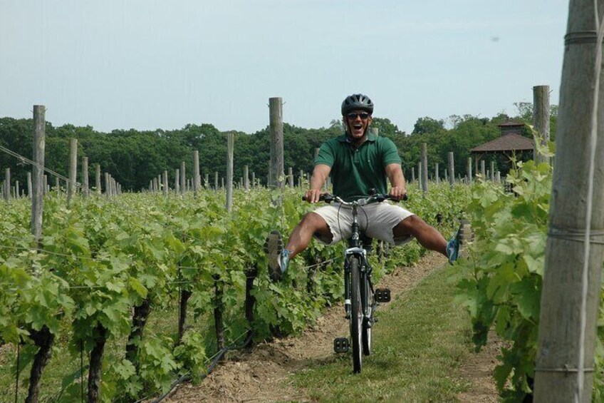 Guided Farm and Wine Country Bike Tour in Mattituck NY 