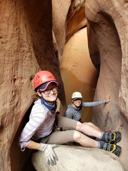 Picture 6 for Activity From Moab: Half-Day Canyoneering Adventure in Entrajo Canyon