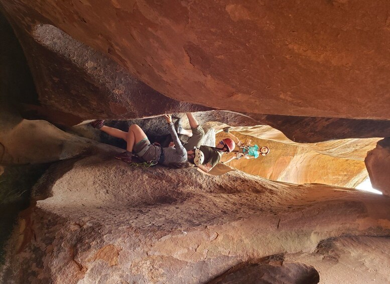 Picture 5 for Activity From Moab: Half-Day Canyoneering Adventure in Entrajo Canyon