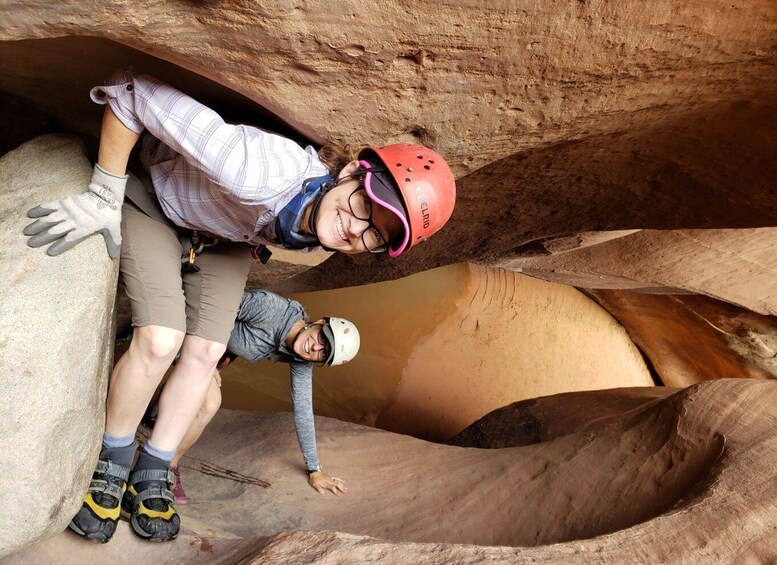 Picture 6 for Activity From Moab: Half-Day Canyoneering Adventure in Entrajo Canyon