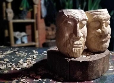 Ubud: 3-Hour Wood Carving Master Class