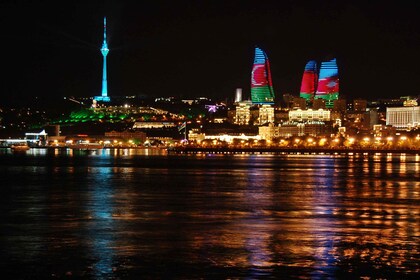 Baku Panoramatour bei Nacht