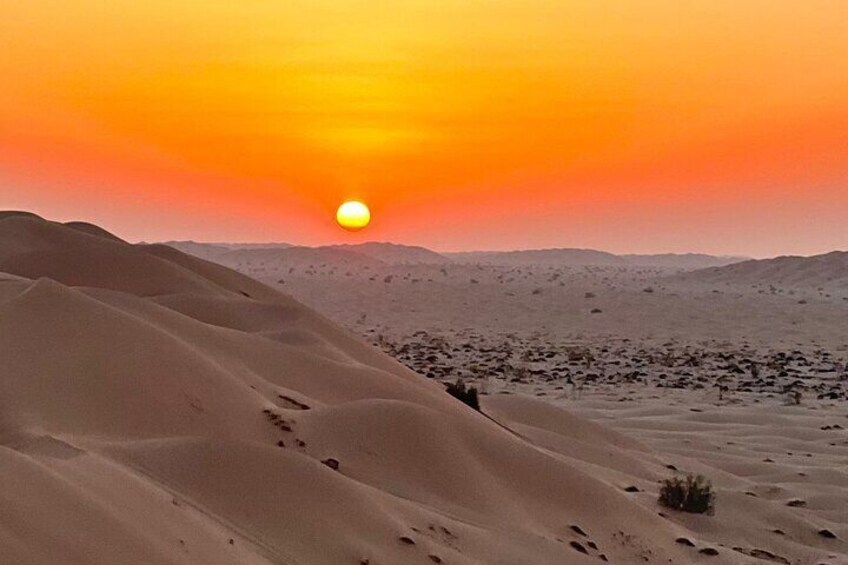 Private Desert Safari Sunset in Oman