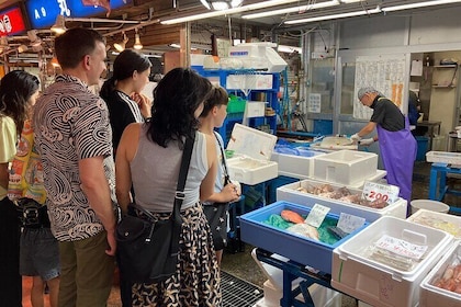 Learn Sushi-grade fish with a licensed guide @Yokohama fishmarket