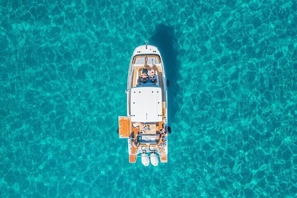 Cagliari 3 Hours Luxury Motorboat Tour - Wine and Snorkeling