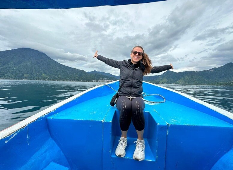 Picture 2 for Activity From Panajachel: Lake Atitlan Boat Tour with Mayan Home Stay