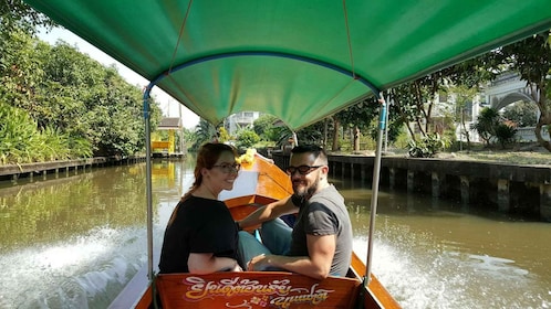 Bangkok: Thonburi Canals Cruise with Orchid Farm Visit