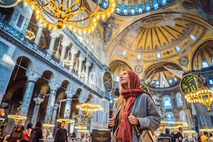 Istanbul: Hagia Sofia, Blå moskén och Grand Bazaar Tour