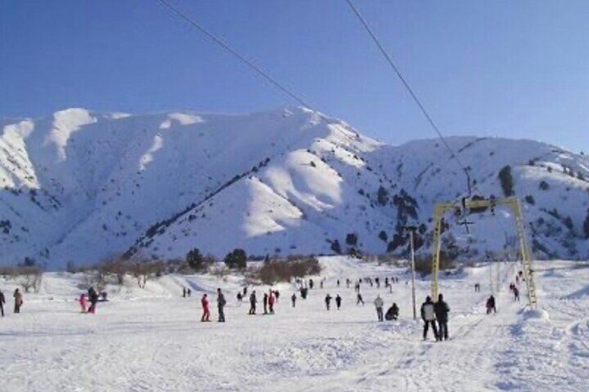 Tashkent Mountain Tour Amirsoy with Transport