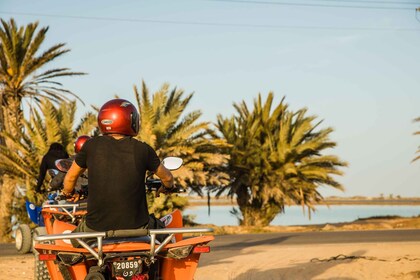 Djerba: 3 Hour Guided Quad Bike Ride with Blue Lagoon
